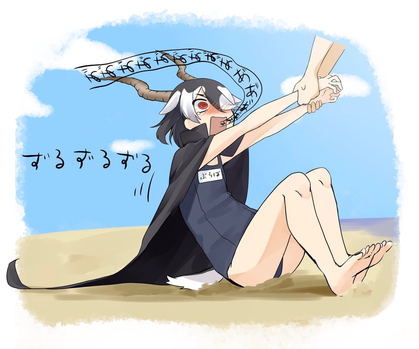 blackbuck (kemono friends and 1 more) drawn by isobee