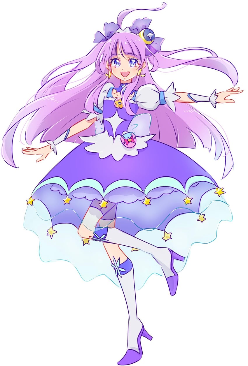 kaguya madoka and cure selene (precure and 1 more) drawn by fpminnie1