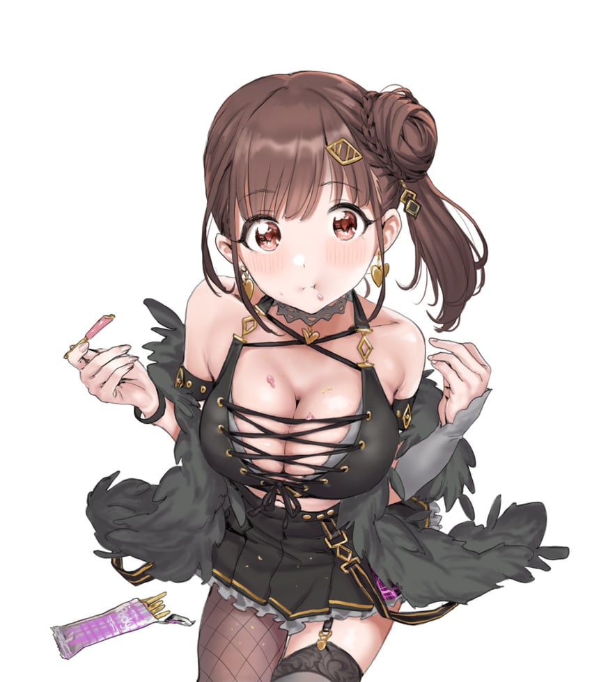 sonoda chiyoko (idolmaster and 1 more) drawn by hamedoragon