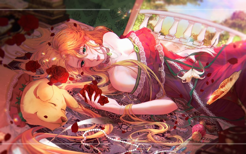audrey hall and susie (lord of the mysteries) drawn by shaosu450
