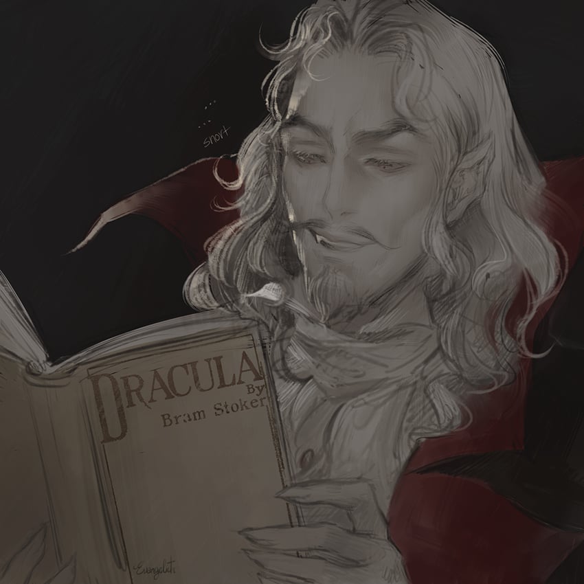 dracula (castlevania and 2 more) drawn by nat_the_lich