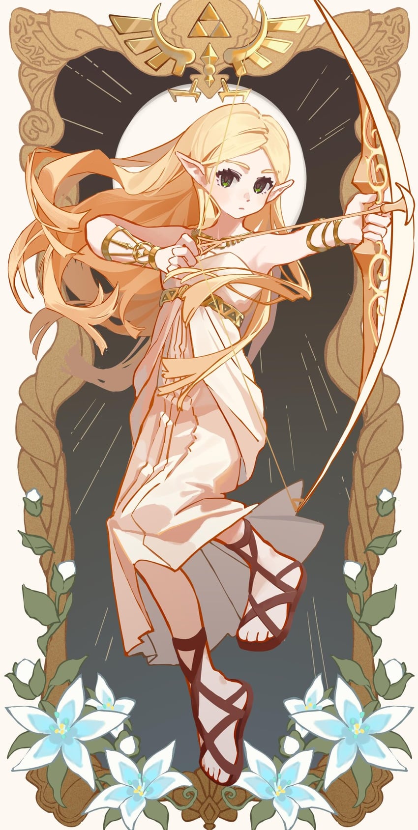 princess zelda (the legend of zelda and 1 more) drawn by tetsu00127275