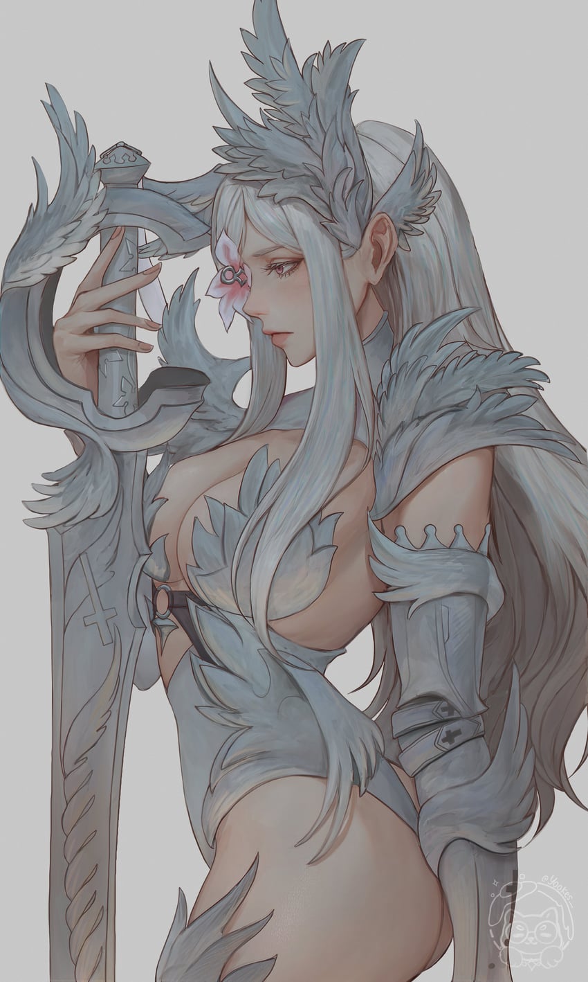 zero (drag-on dragoon and 1 more) drawn by yuki_lu