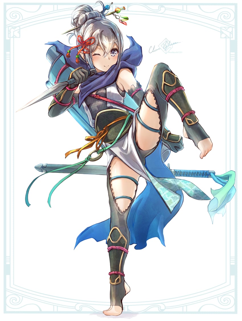 female kana (fire emblem and 2 more) drawn by clear_glass_(mildmild1311)