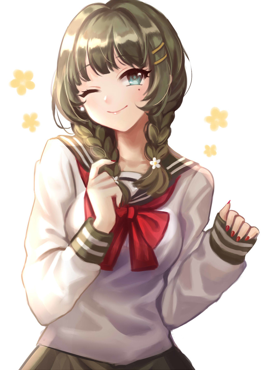 takagaki kaede (idolmaster and 1 more) drawn by onigiri_(233)