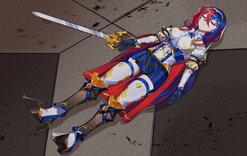 female alear (fire emblem and 1 more) drawn by renirum_14