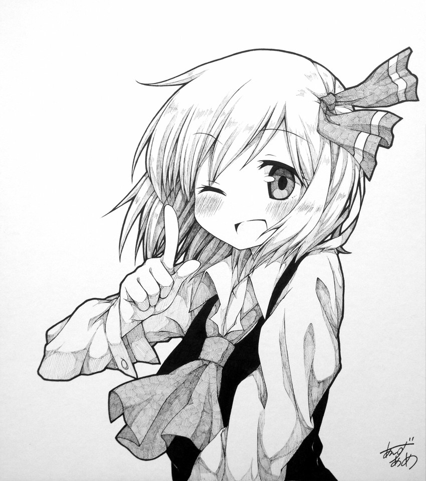 rumia (touhou) drawn by anzu_ame