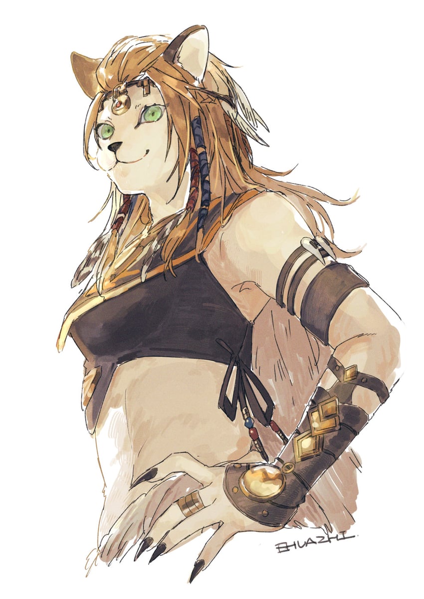 wuk lamat (final fantasy and 1 more) drawn by mogayama