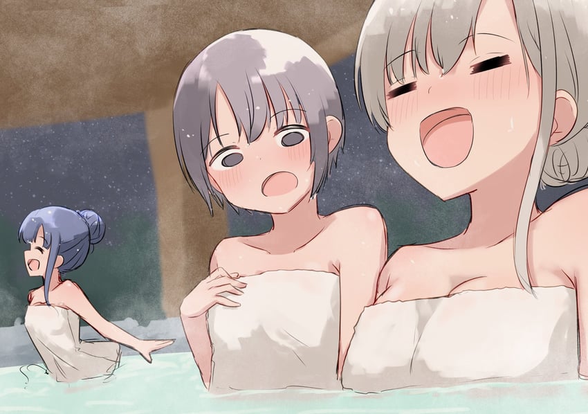hisakawa hayate, sajo yukimi, and otokura yuuki (idolmaster and 1 more) drawn by yuki_(7thphoneme)