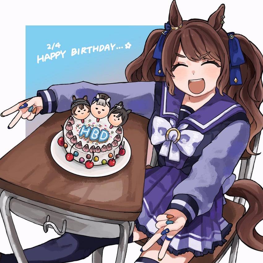 gold ship, eishin flash, nakayama festa, and tosen jordan (umamusume) drawn by yuta_uma9