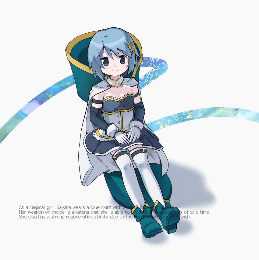 miki sayaka (mahou shoujo madoka magica) drawn by morizo_(morizoshop)