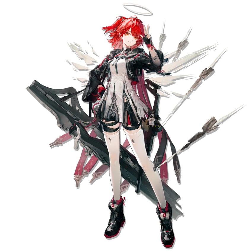 exusiai and exusiai the new covenant (arknights) drawn by huanxiang_heitu