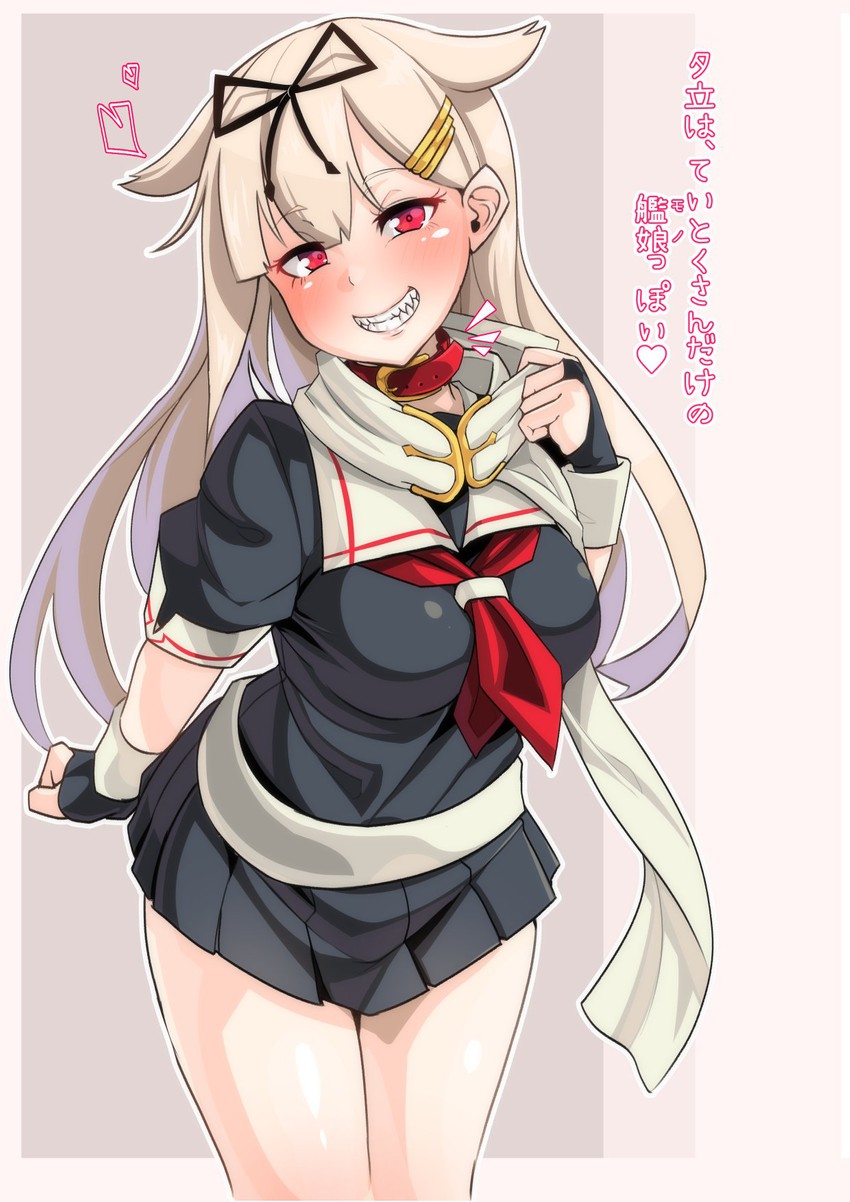 yuudachi and yuudachi kai ni (kantai collection) drawn by konoshige_(ryuun)