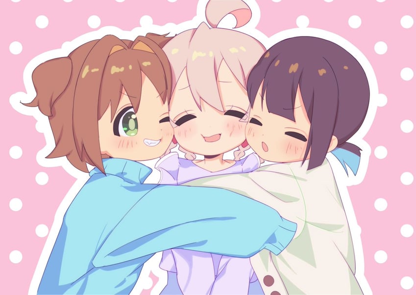 oyama mahiro, hozuki momiji, and oka asahi (onii-chan wa oshimai!) drawn by mochitsuki_kagami
