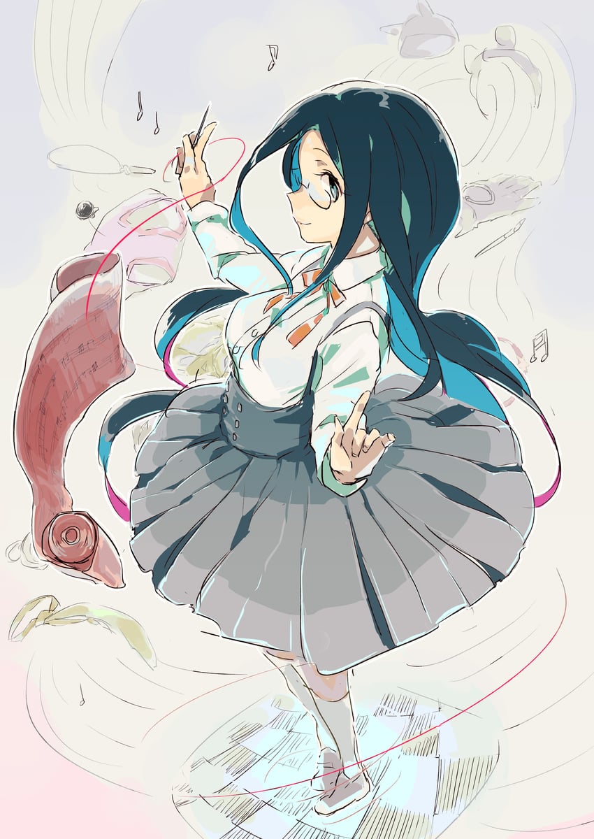 shirogane tsumugi (danganronpa and 1 more) drawn by shiino