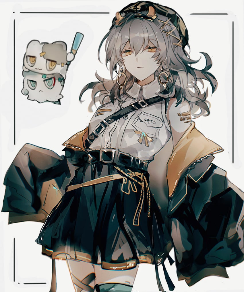 trailblazer, stelle, and wubbaboo (honkai and 1 more) drawn by mulihaohao
