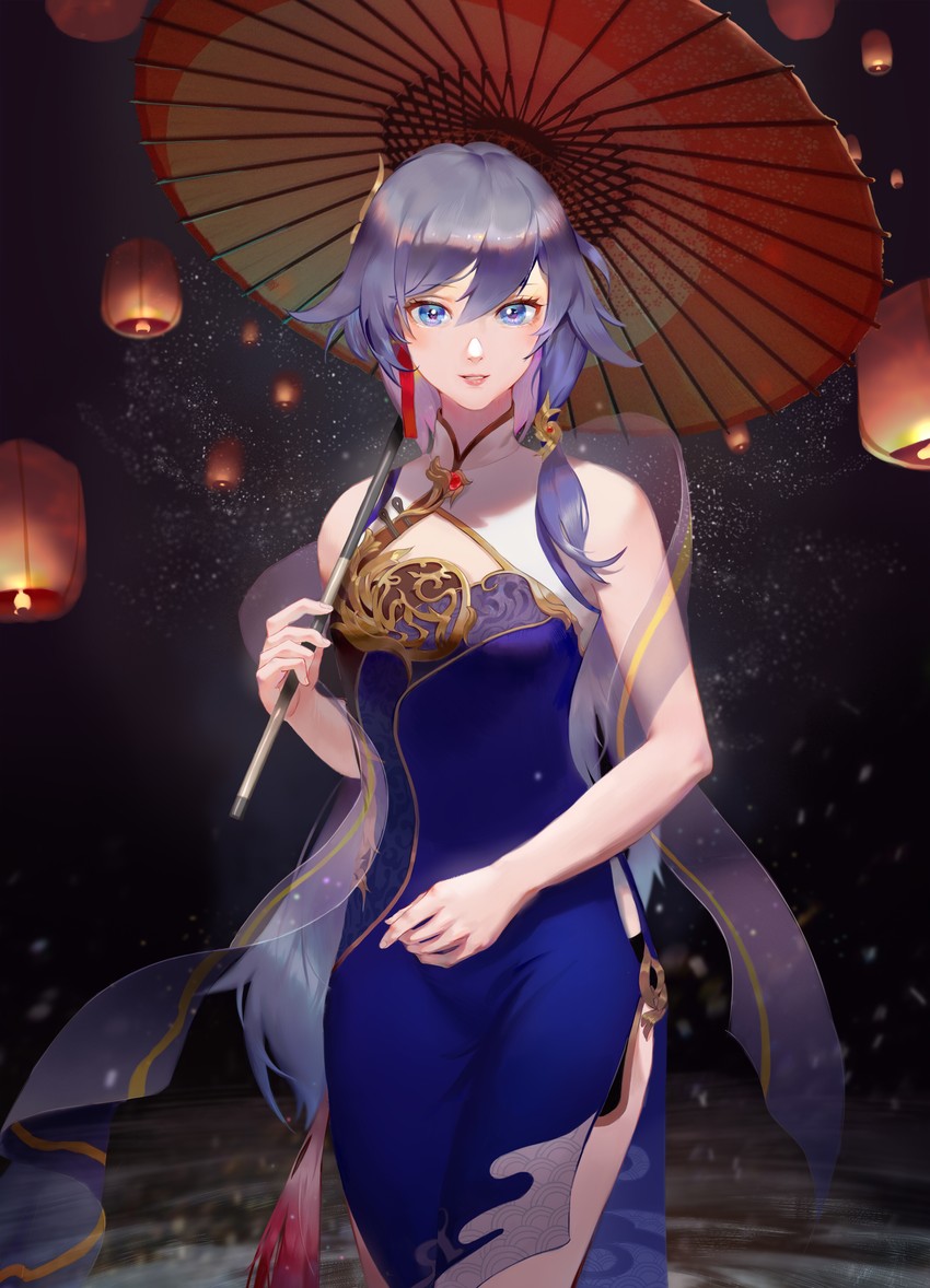 fu hua (honkai and 1 more) drawn by daylightallure