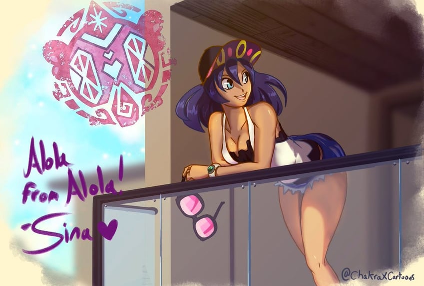 sina (pokemon and 1 more) drawn by chakra-x