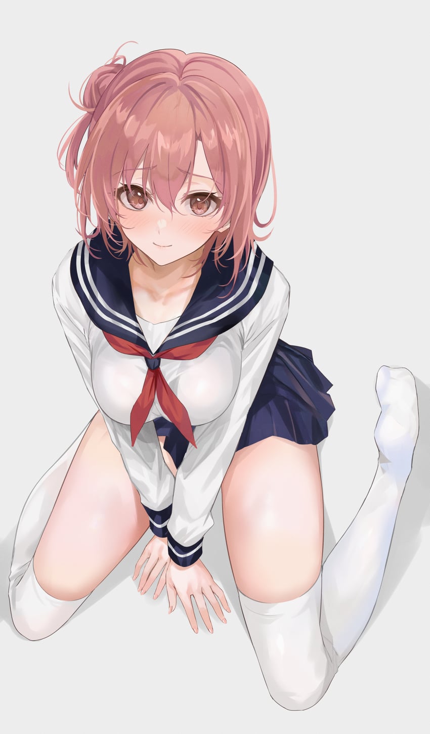 yuigahama yui (yahari ore no seishun lovecome wa machigatteiru.) drawn by mexif