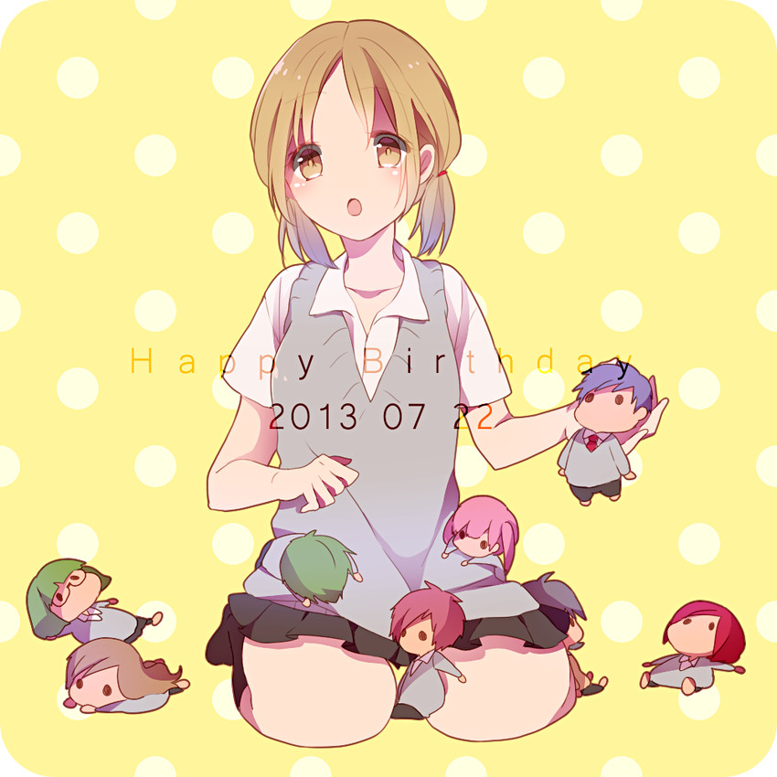 miyamura izumi, hori kyouko, yoshikawa yuki, sengoku kakeru, ayasaki remi, and 5 more (hori-san to miyamura-kun) drawn by sumisu_(yuttem)
