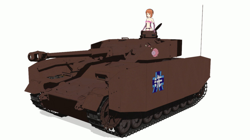nishizumi miho (girls und panzer) drawn by islander_(venom_nf3)