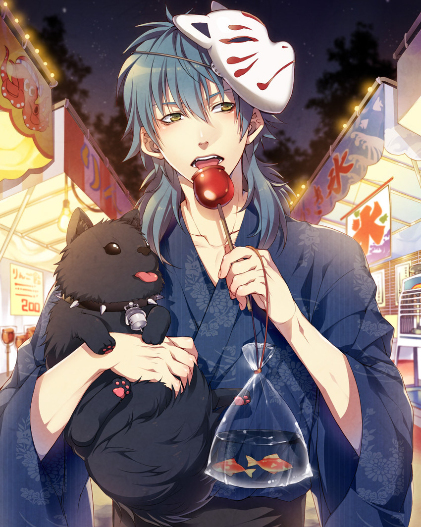 seragaki aoba and ren (dramatical murder) drawn by kairi_(strawberry_drop)