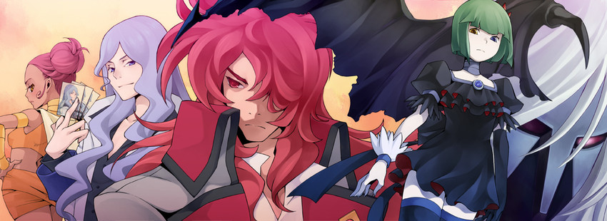 dark precure, sasorina, kumojacky, professor sabaku, and cobraja (precure and 1 more) drawn by chitose_kiiro