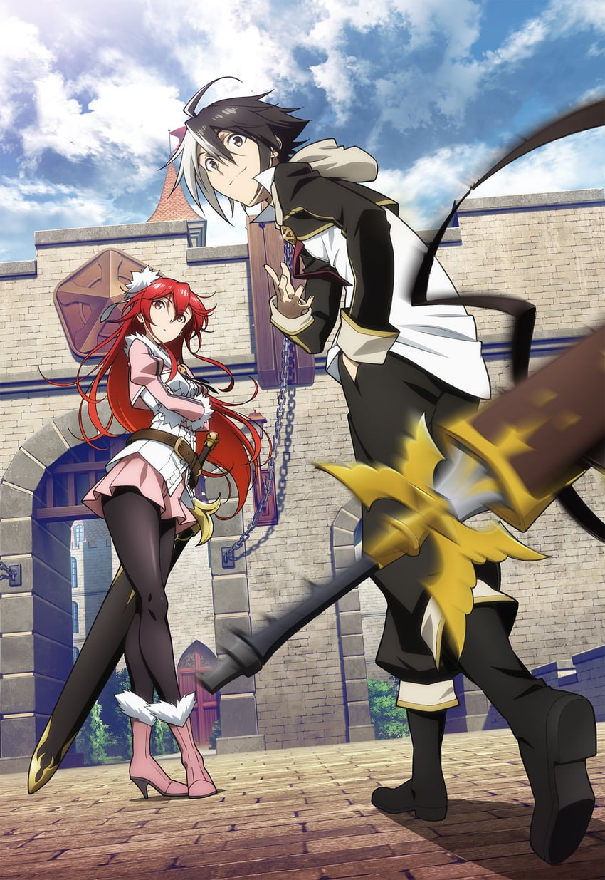 earnest flaming and blade (eiyuu kyoushitsu) drawn by kawamura_kousuke