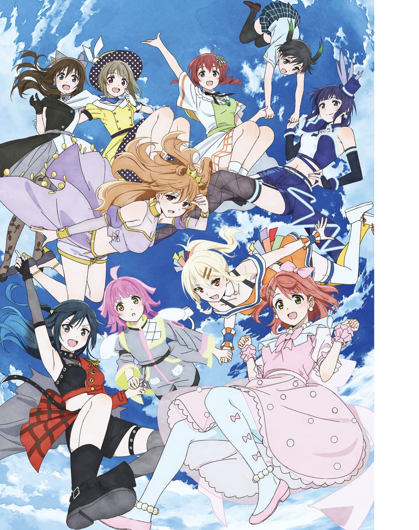 yuki setsuna, uehara ayumu, takasaki yu, osaka shizuku, tennoji rina, and 5 more (love live! and 1 more) drawn by yokota_takumi