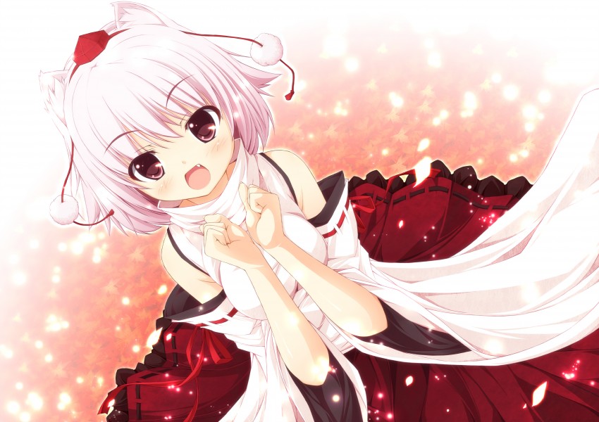 inubashiri momiji (touhou) drawn by kanzaki_sora