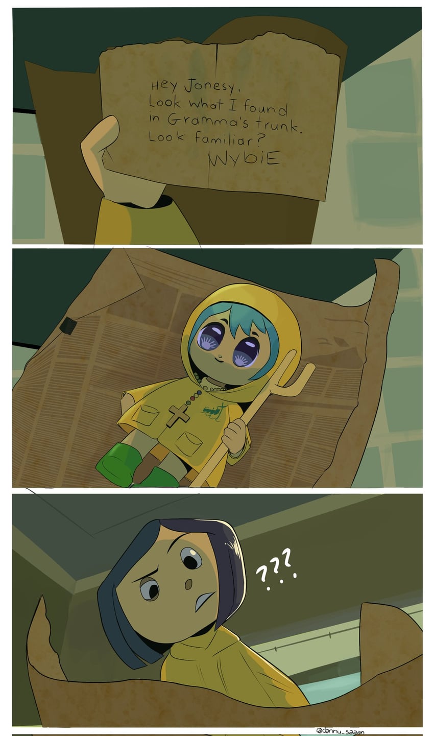 luce and coraline jones (jubilee 2025 and 1 more) drawn by danny_saaan