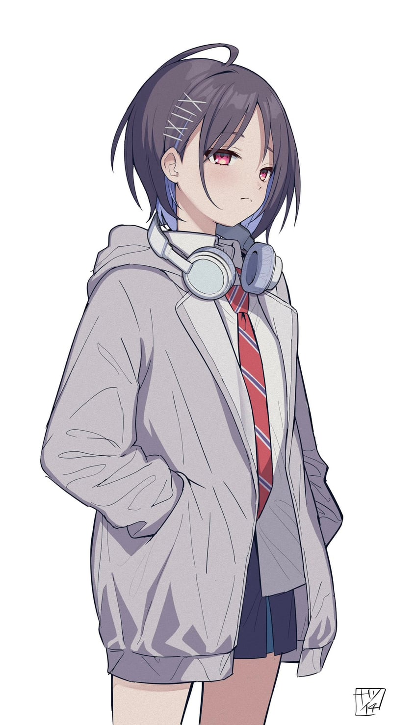 mashiro yu (idolmaster and 1 more) drawn by dddd_akagi