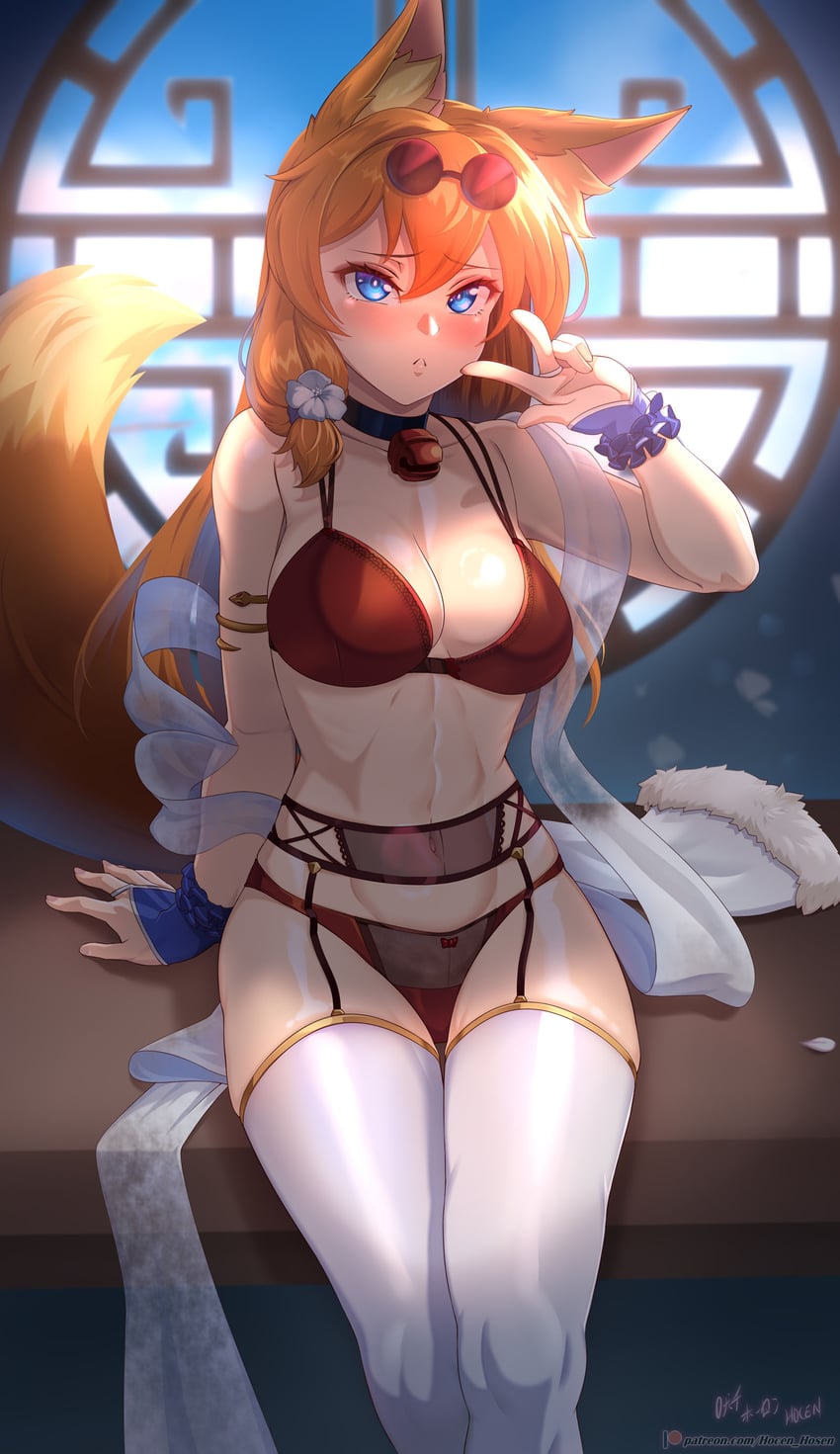 kitsu (original) drawn by vilde_loh_hocen