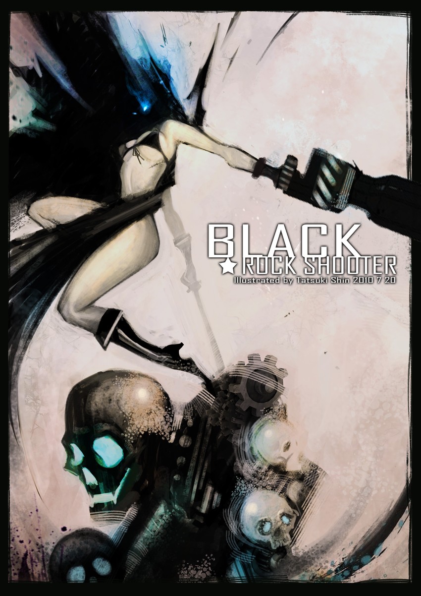 black rock shooter (black rock shooter) drawn by shiyue_tiangong