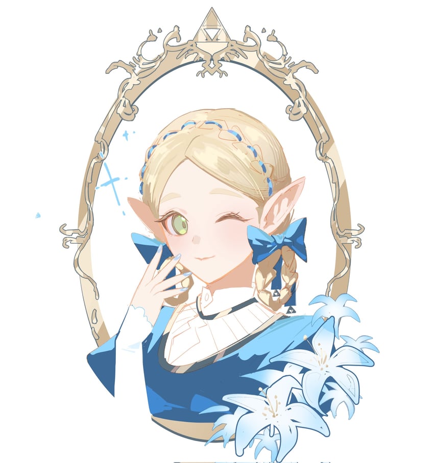 princess zelda (the legend of zelda and 1 more) drawn by duoj_ji