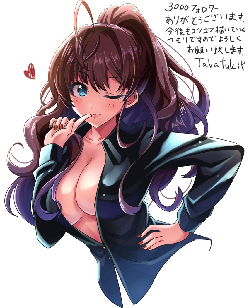 ichinose shiki (idolmaster and 1 more) drawn by takatsuki_p