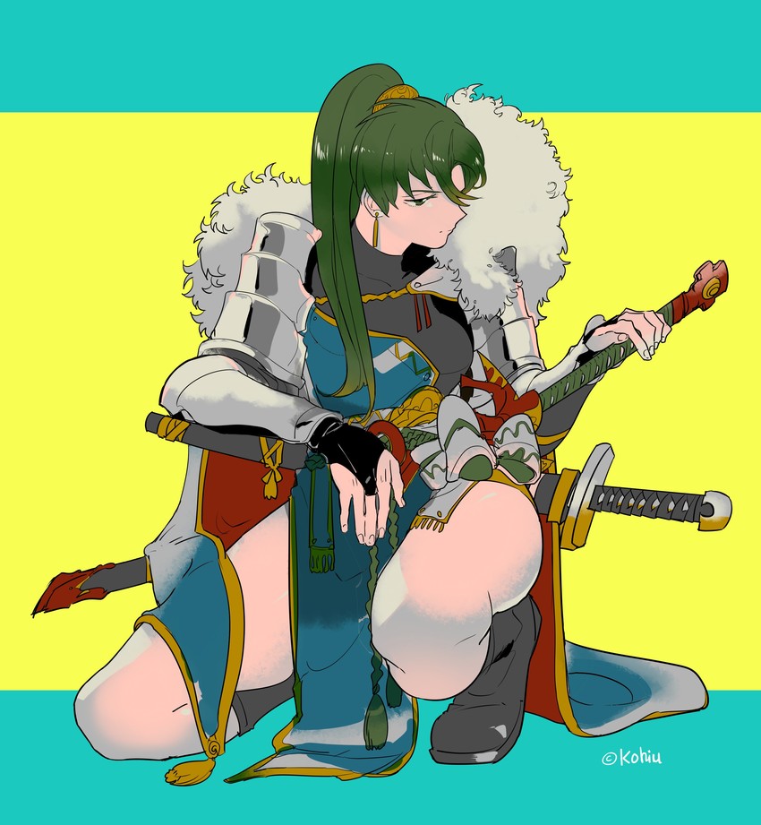 lyn (fire emblem and 2 more) drawn by kohiu