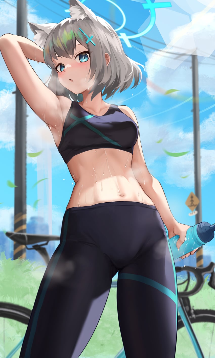 shiroko (blue archive) drawn by kareya_(jixo95821699)