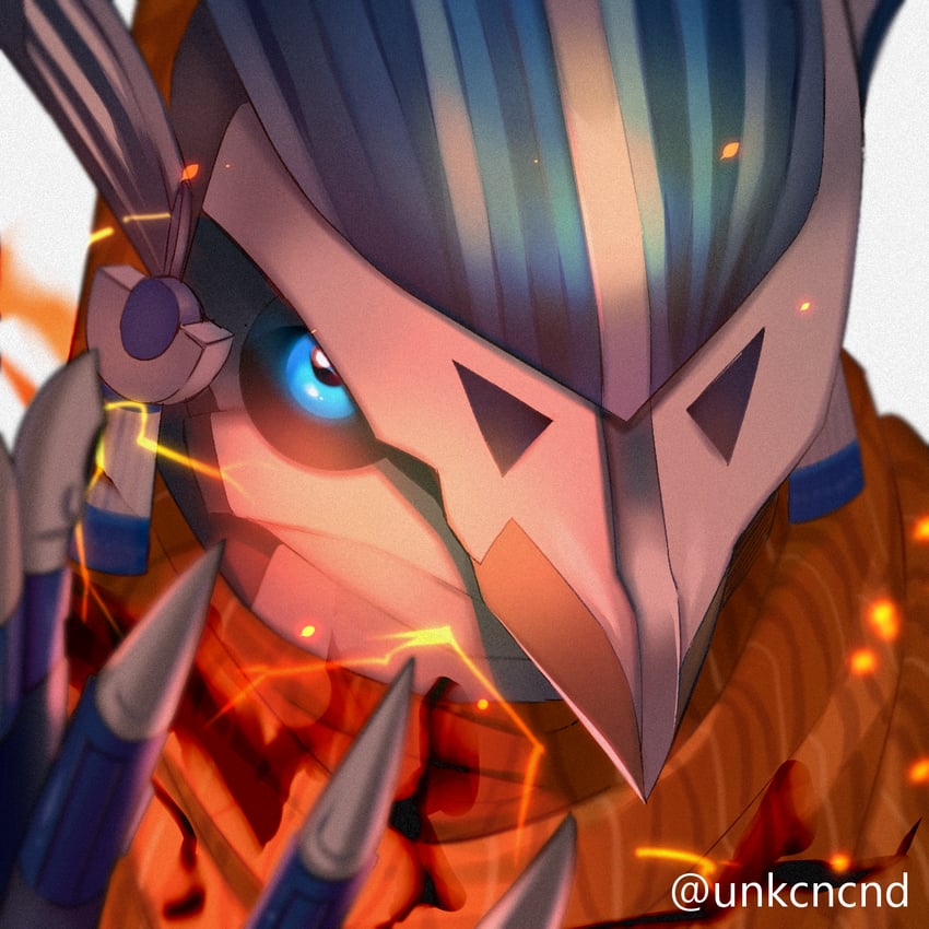 revenant and bird of prey revenant (apex legends) drawn by chanms
