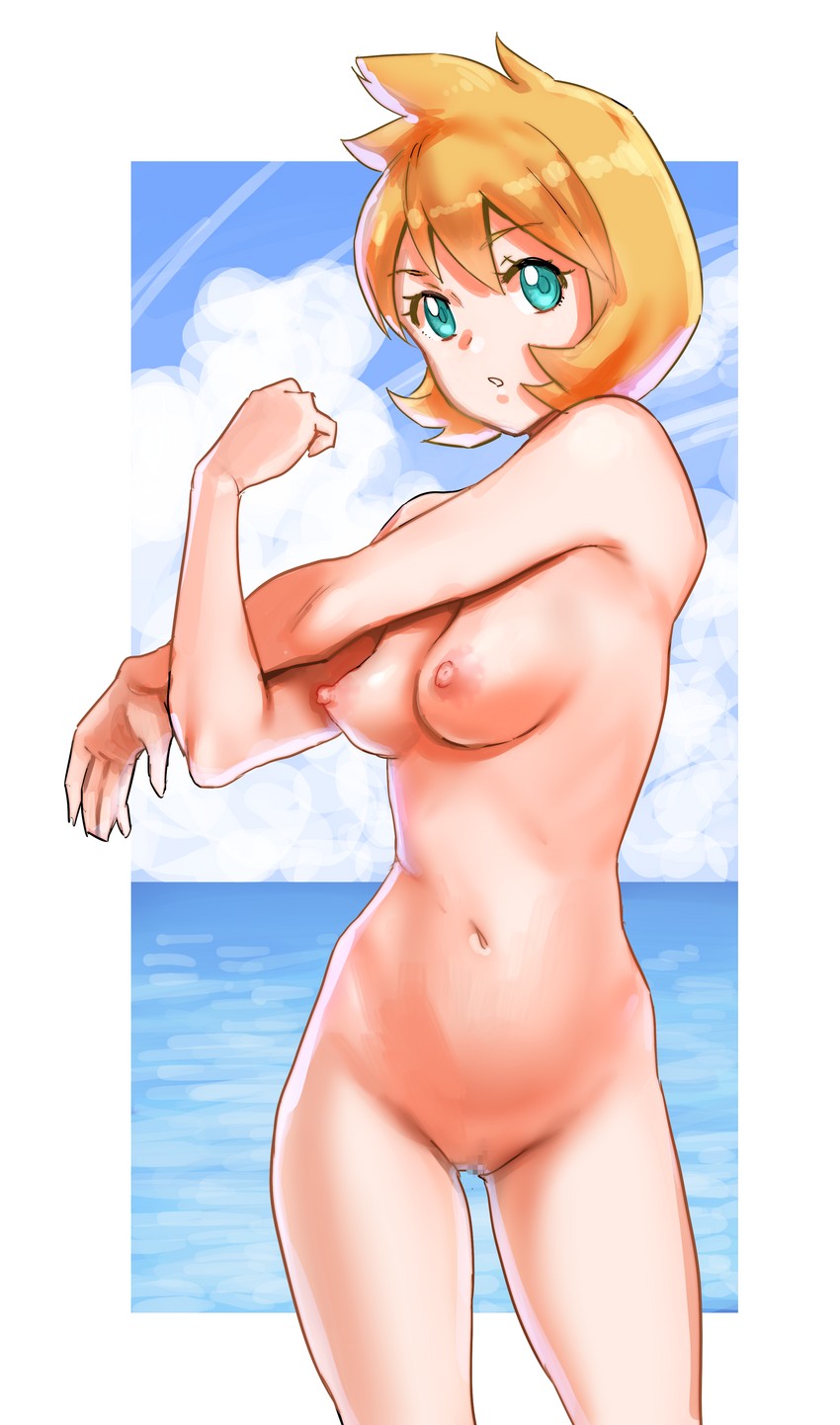 misty (pokemon and 1 more) drawn by kuppipi_ramutarou