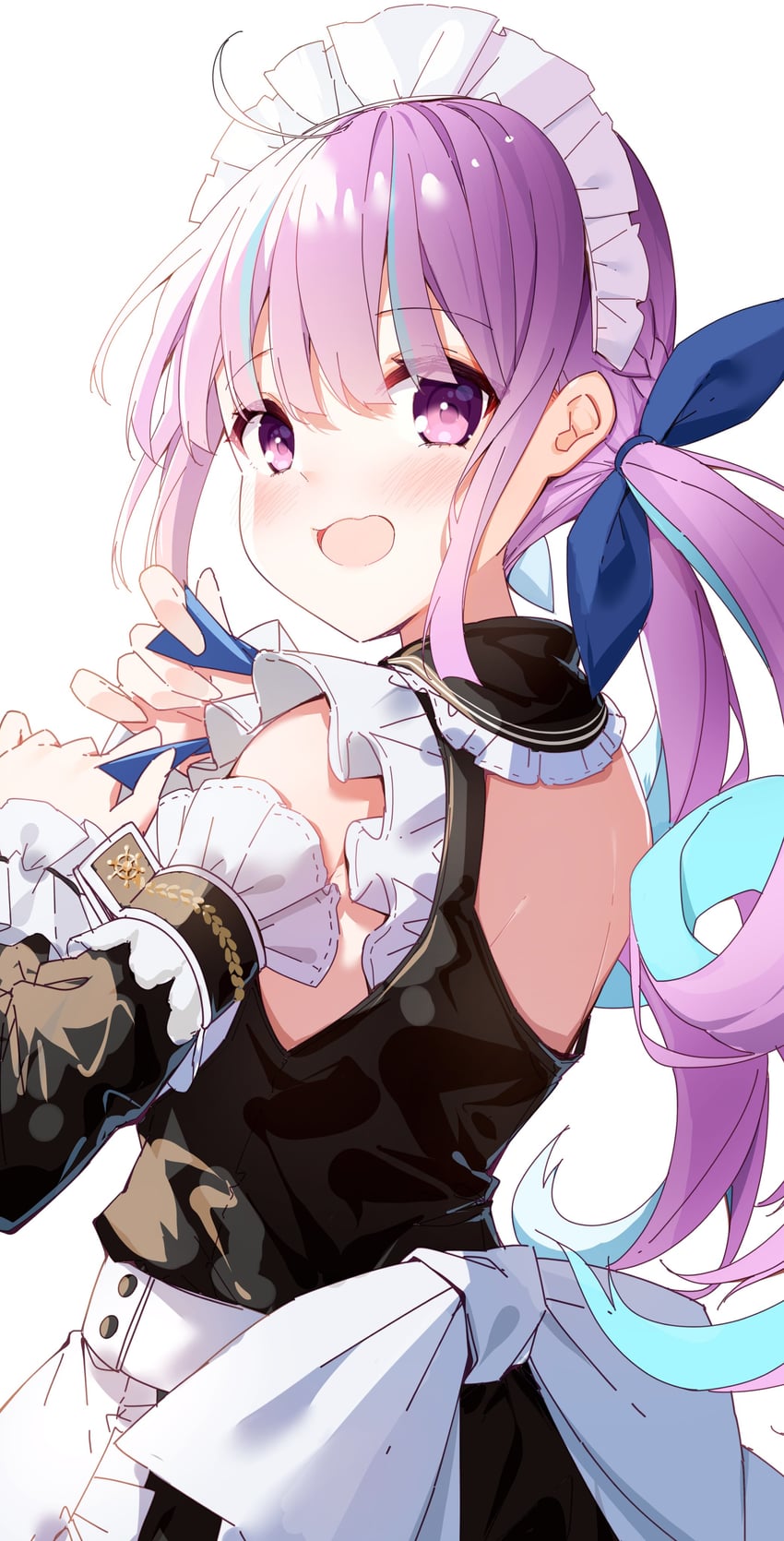 minato aqua (hololive and 1 more) drawn by darjeeling_(reley)