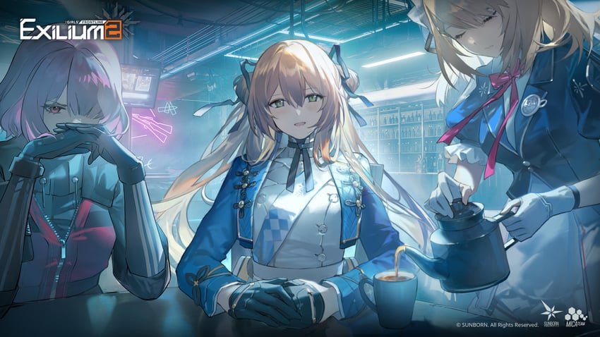 springfield, commander, g36, female commander, and centaureissi (girls' frontline and 1 more)
