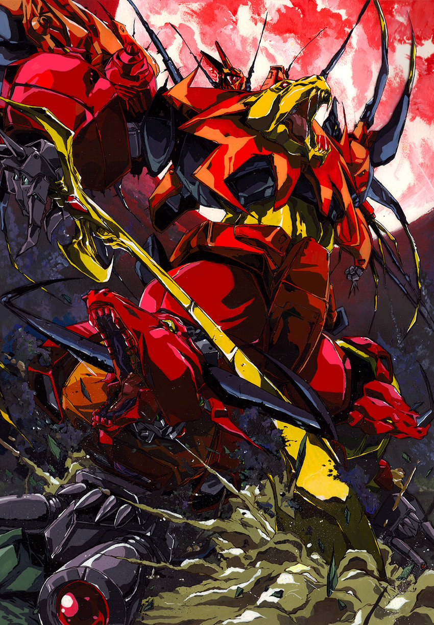 predaking (transformers and 1 more) drawn by hinomars19
