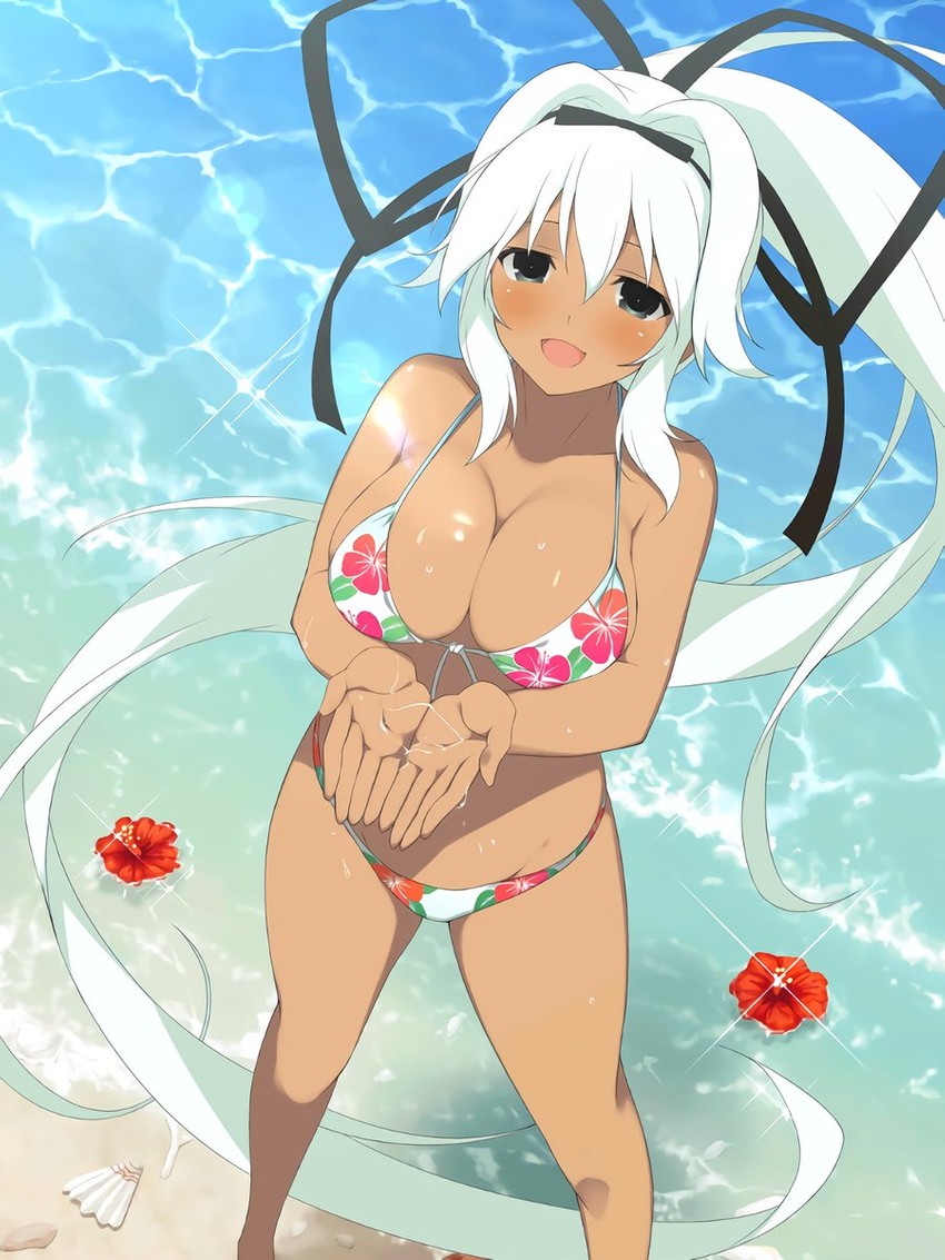 yuyaki (senran kagura and 1 more) drawn by yaegashi_nan
