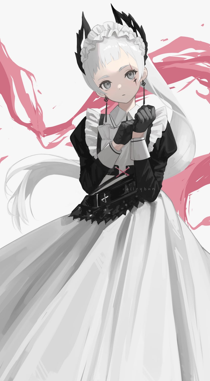 irene (arknights and 1 more) drawn by julie_(rolleybun)