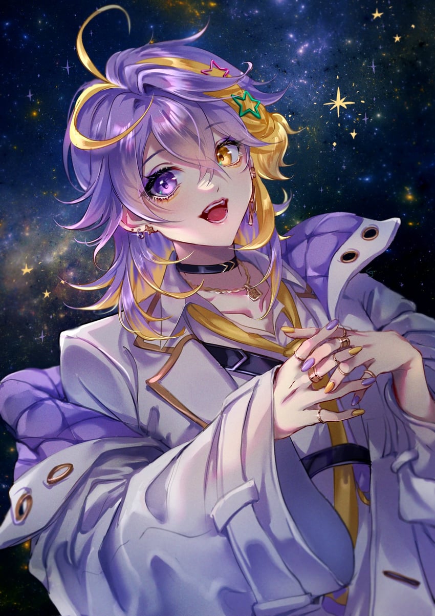 aster arcadia (nijisanji and 1 more) drawn by lj6v6