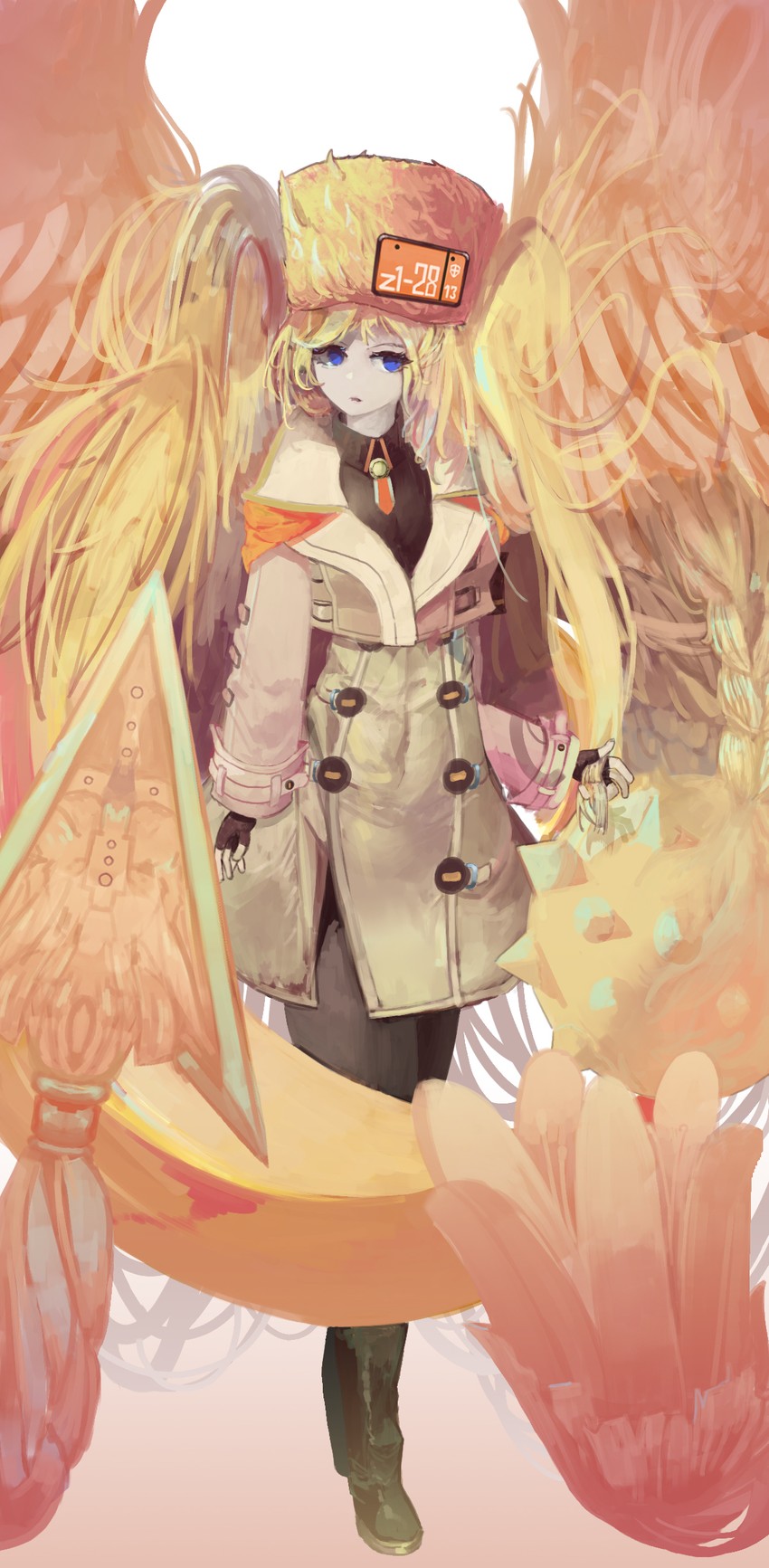 millia rage (guilty gear and 1 more) drawn by chizno