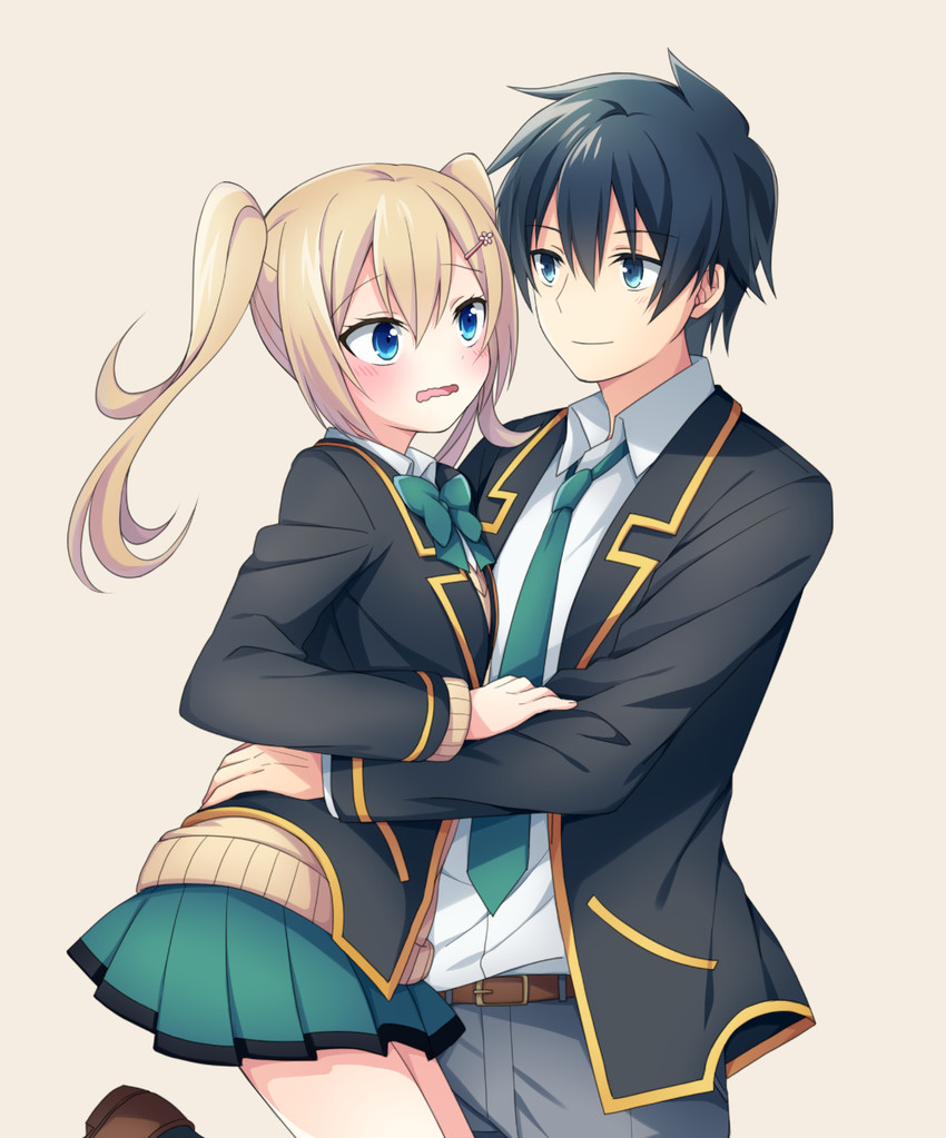 satou hana and sakurada shuu (joukamachi no dandelion) drawn by soranagi