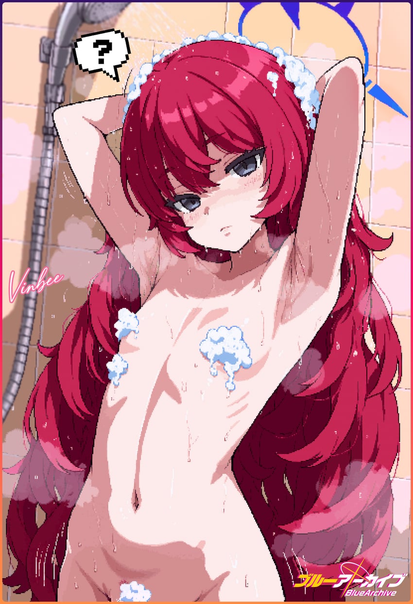 iroha (blue archive) drawn by vinbee