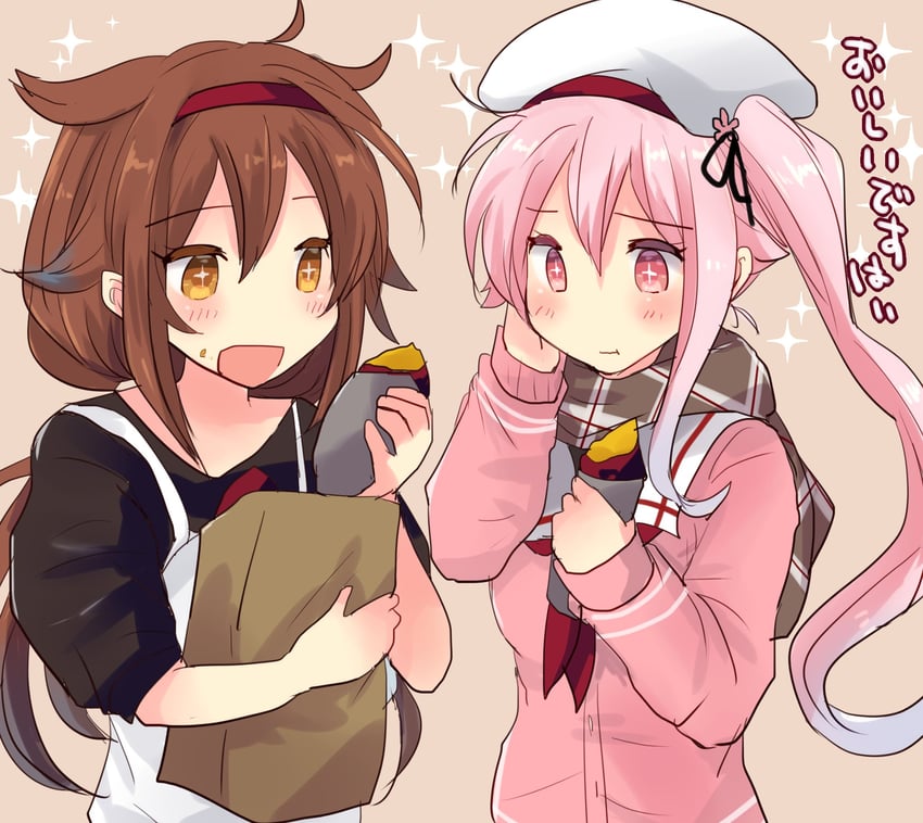 harusame, shiratsuyu kai ni, and shiratsuyu (kantai collection) drawn by hirune_(konekonelkk)